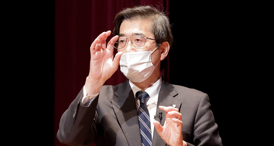 写真：横田 裕行 日本体育大学大学院保健医療学研究科長・教授、日体幼稚園園長、一般財団法人日本救急医療財団理事長