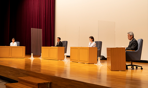 パネル討論会　風化させず、いかす　災害時に求められる支援、備えとは