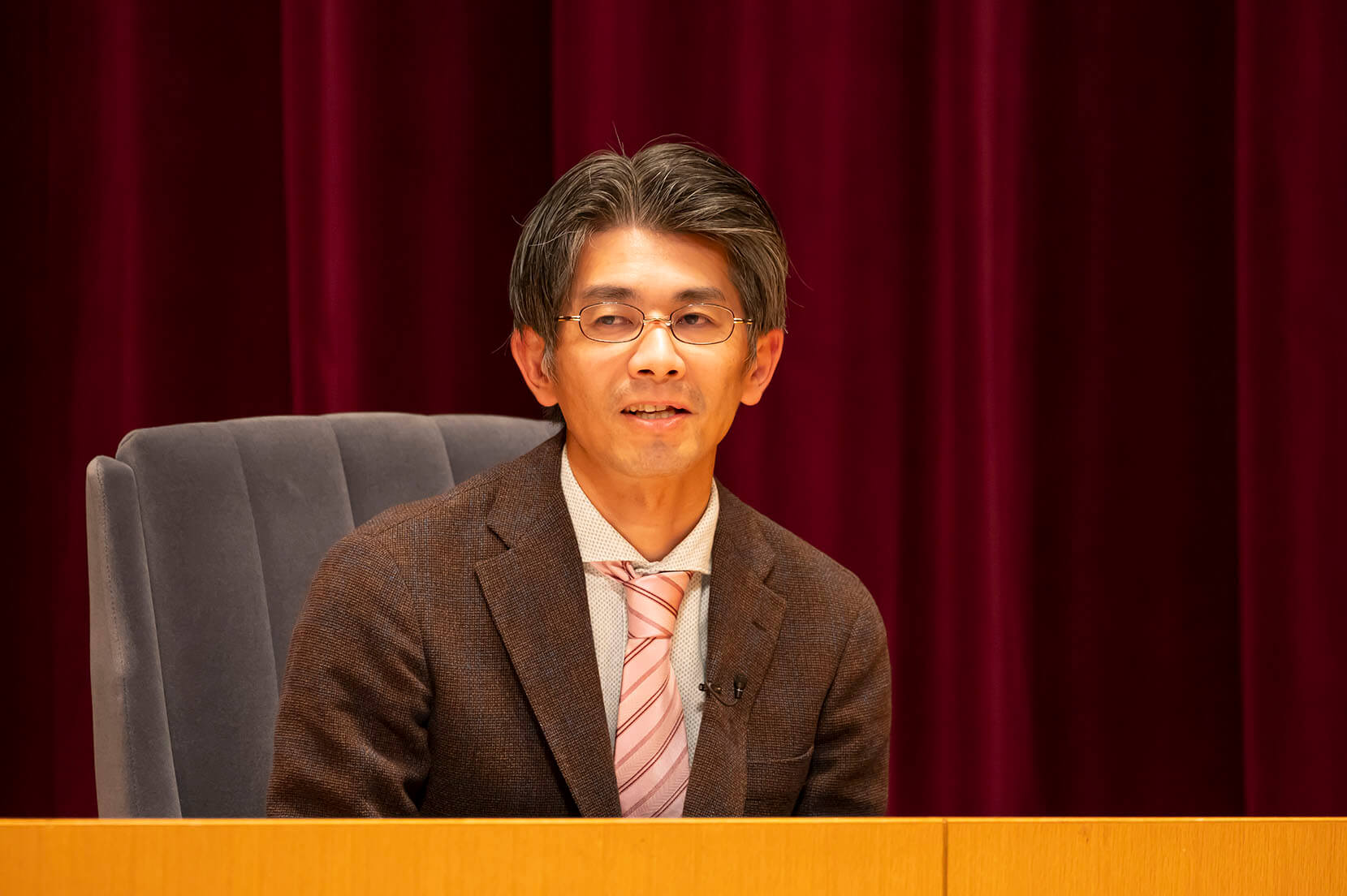 写真：田淵先生