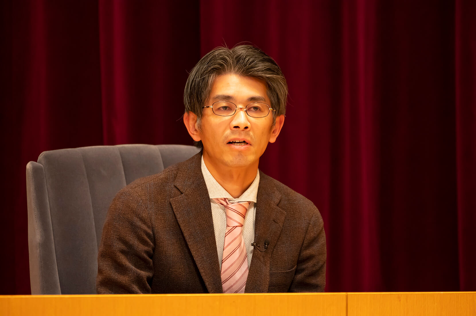 写真：田淵先生