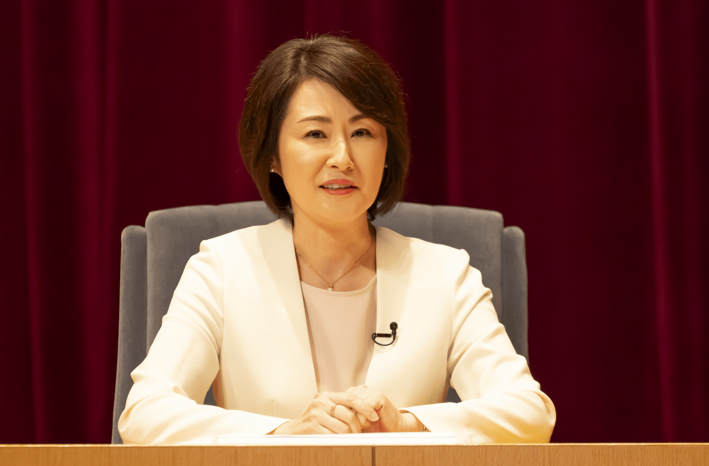 司会進行：フリーアナウンサー 田村 あゆち さん