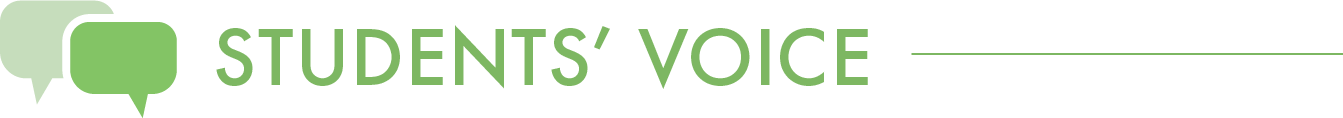 STUDENTS’ VOICE