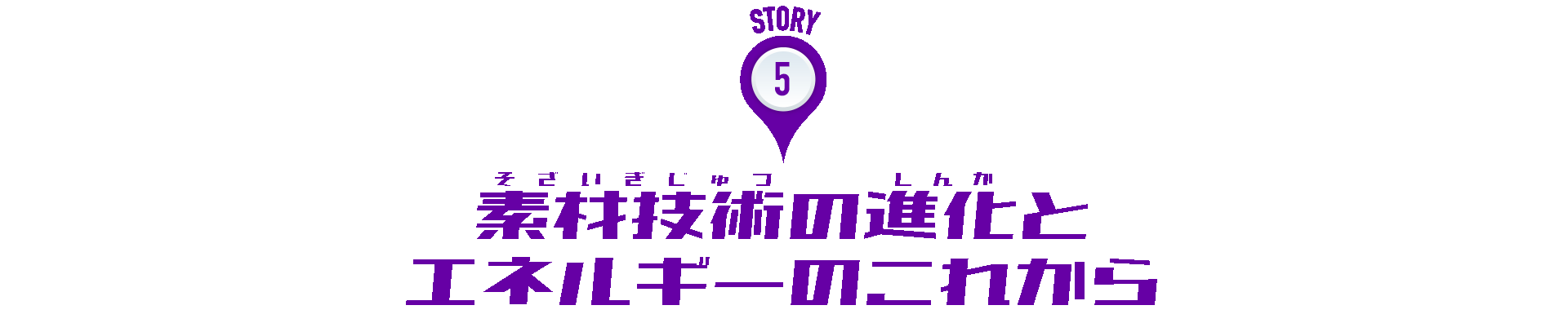 STORY:5 素材技術の進化とエネルギーのこれから