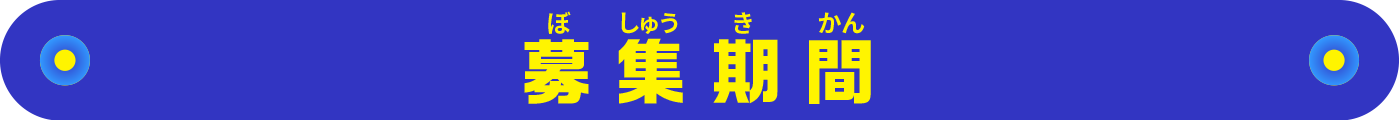 募集期間