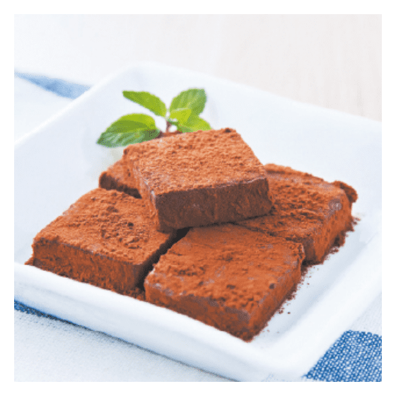 低糖質でもとろけるおいしさ! 寒天で作る生チョコ風