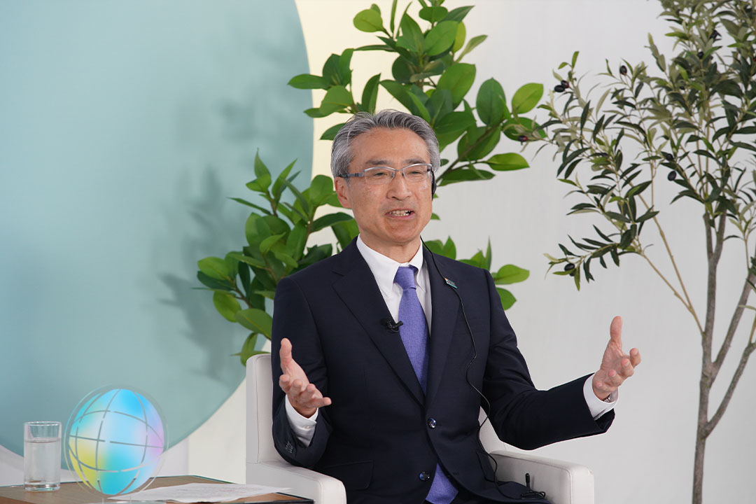 人間らしさとは、損得勘定ではない「利他の心や行動」にあると語る永島社長
