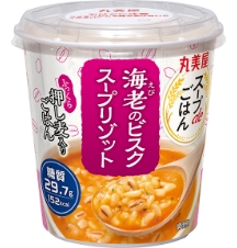 海老のビスクスープリゾット