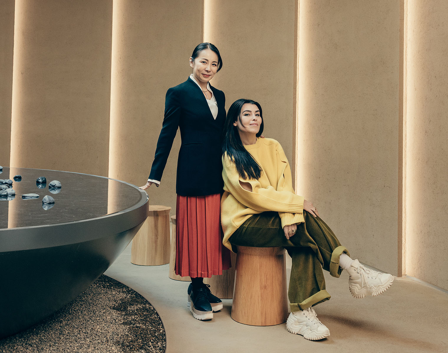 建築家・永山祐子と英国の世界的アーティスト、エズ・デヴリン VICTOR PICON&copy; Cartier
