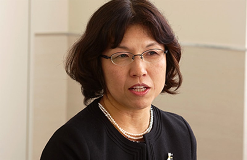 写真：稲垣祐子教諭