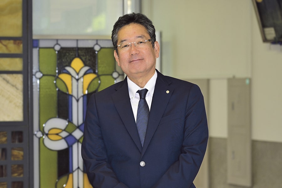四天王寺高等学校　四天王寺中学校 中川章治校長