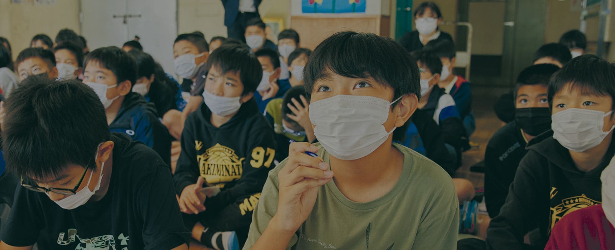 出張授業 三機工業株式会社の様子