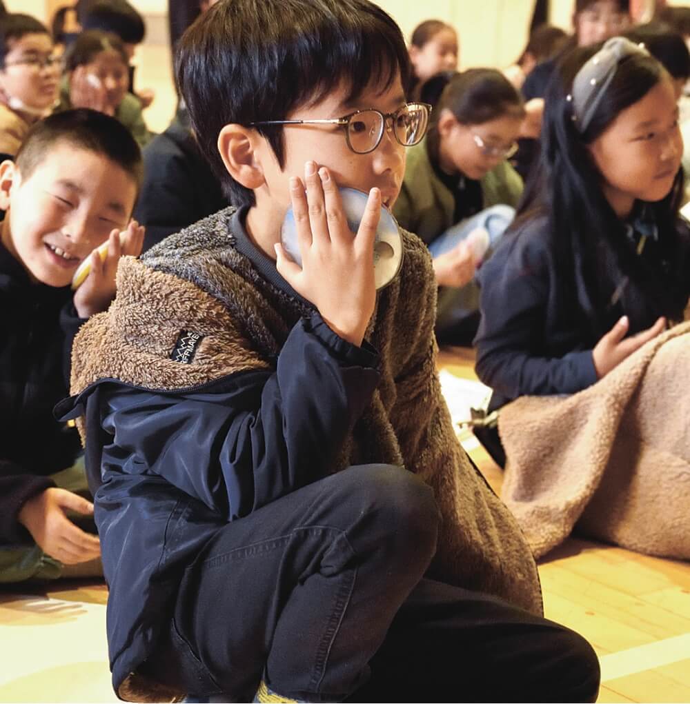 出張授業：三機工業株式会社の様子1