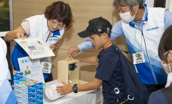 かんきょう1日学校：旭化成株式会社の様子3