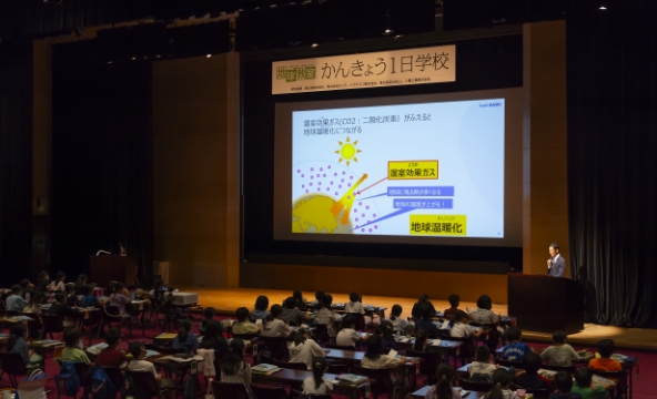かんきょう1日学校：旭化成株式会社の様子4