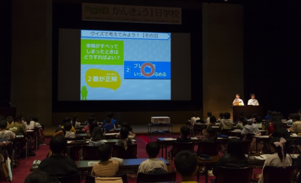 かんきょう1日学校:ナブテスコ株式会社の様子4