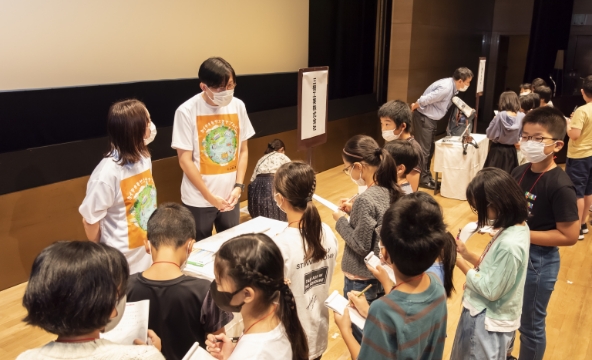 かんきょう1日学校:三機工業株式会社の様子3