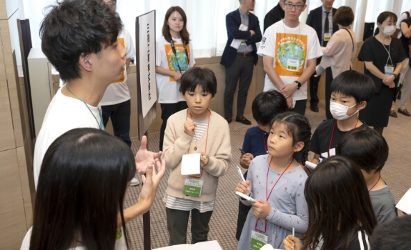 かんきょう1日学校：三機工業株式会社の様子3