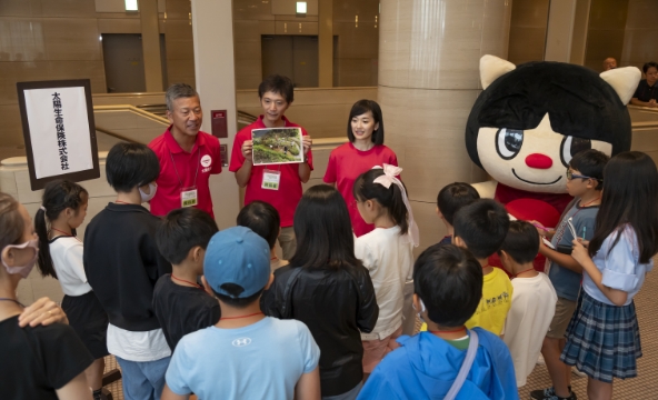 かんきょう1日学校:太陽生命保険株式会社の様子3