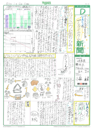 「アルミニウムはすごいぞ新聞」