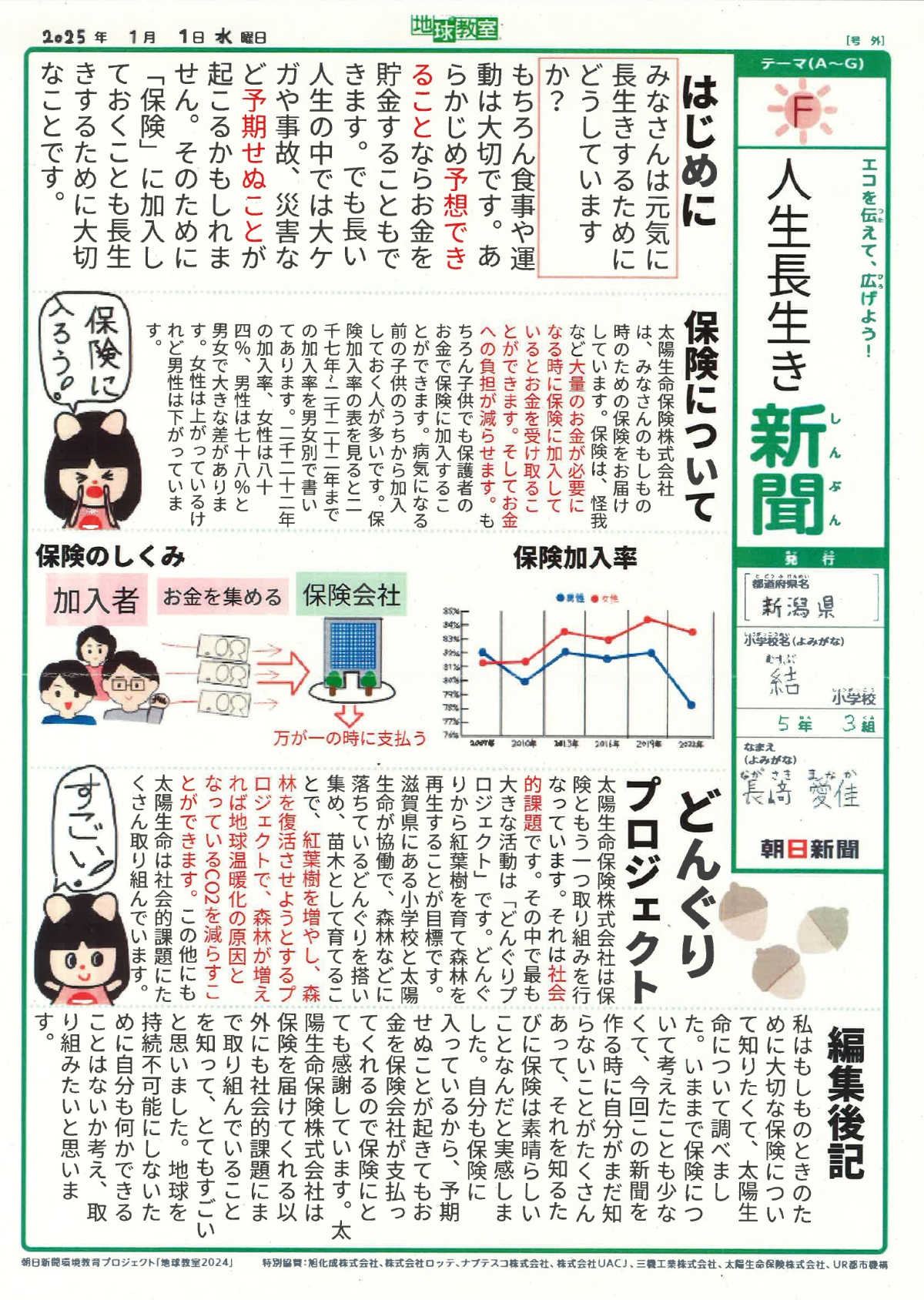 「人生長生き新聞」