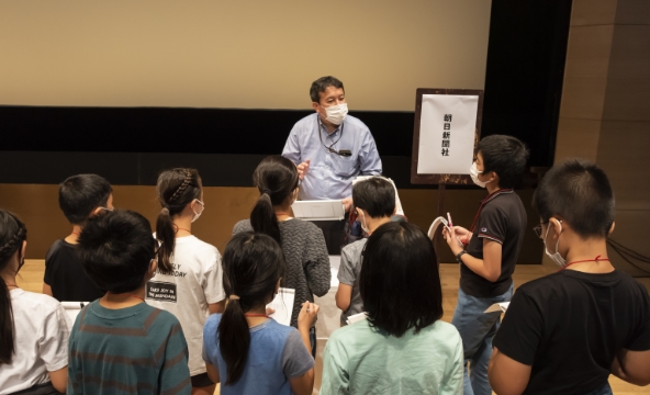 かんきょう1日学校:新聞記者になっちゃおう!の様子3