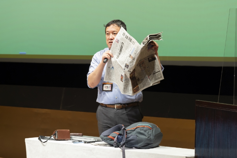 かんきょう1日学校：新聞記者になっちゃおう！の様子2