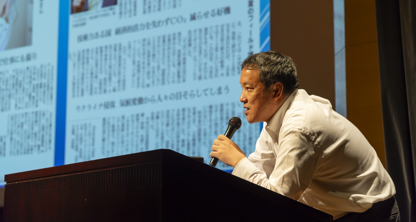 かんきょう1日学校：新聞記者になっちゃおう！の様子1