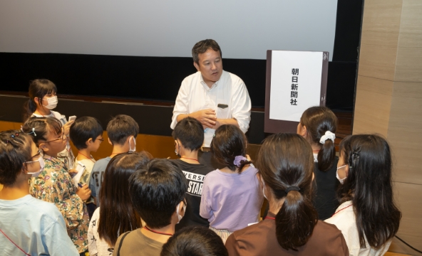 かんきょう1日学校:新聞記者になっちゃおう!の様子3
