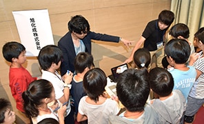 かんきょう1日学校：取材に挑戦！の様子2