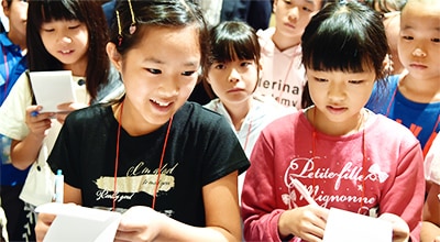 かんきょう1日学校：取材に挑戦！の様子1