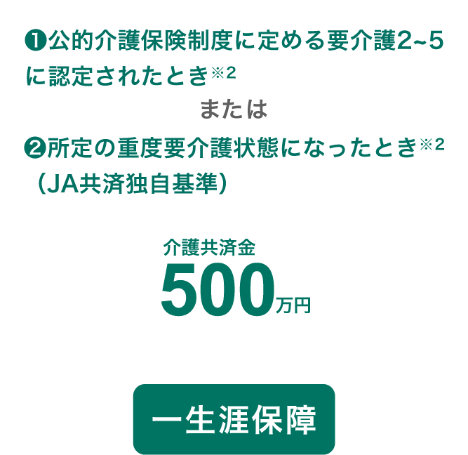 介護共済金