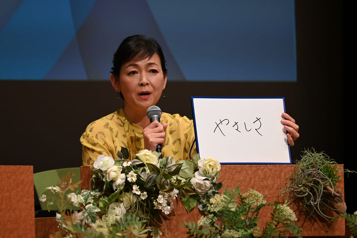 財前直見さん＝伊藤まり撮影