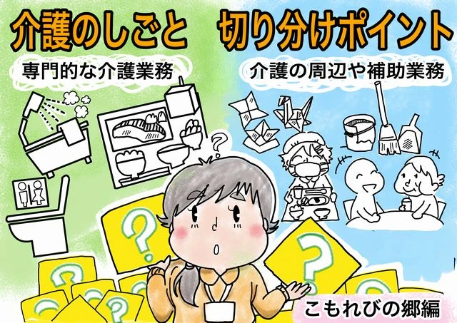介護の働き方改革　仕事を105に切り分け2時間単位のシフト　多様な人材が活躍できる職場に転換