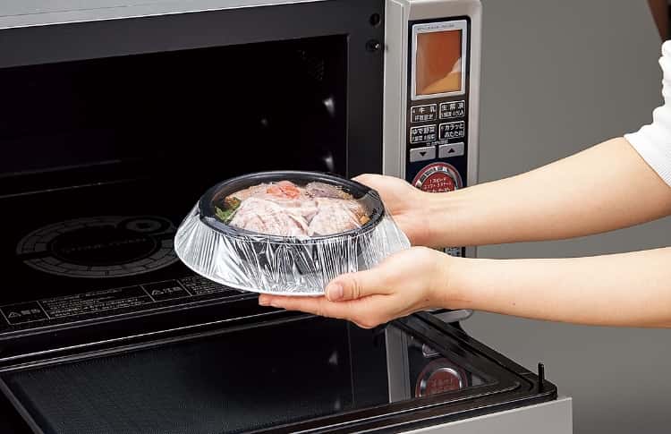 電子レンジで温めるだけの簡単調理