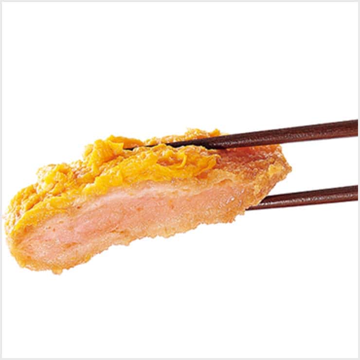 老舗の技術で揚げられたフライ