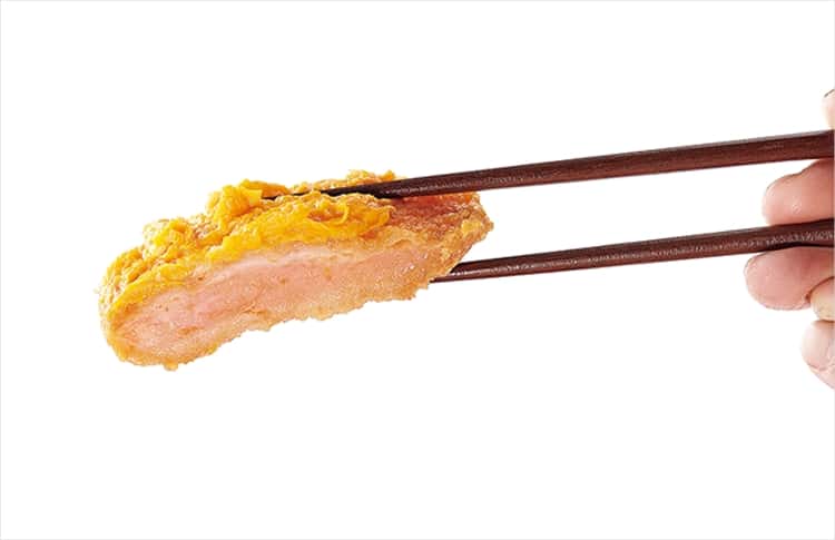 老舗の技術で揚げられたフライ