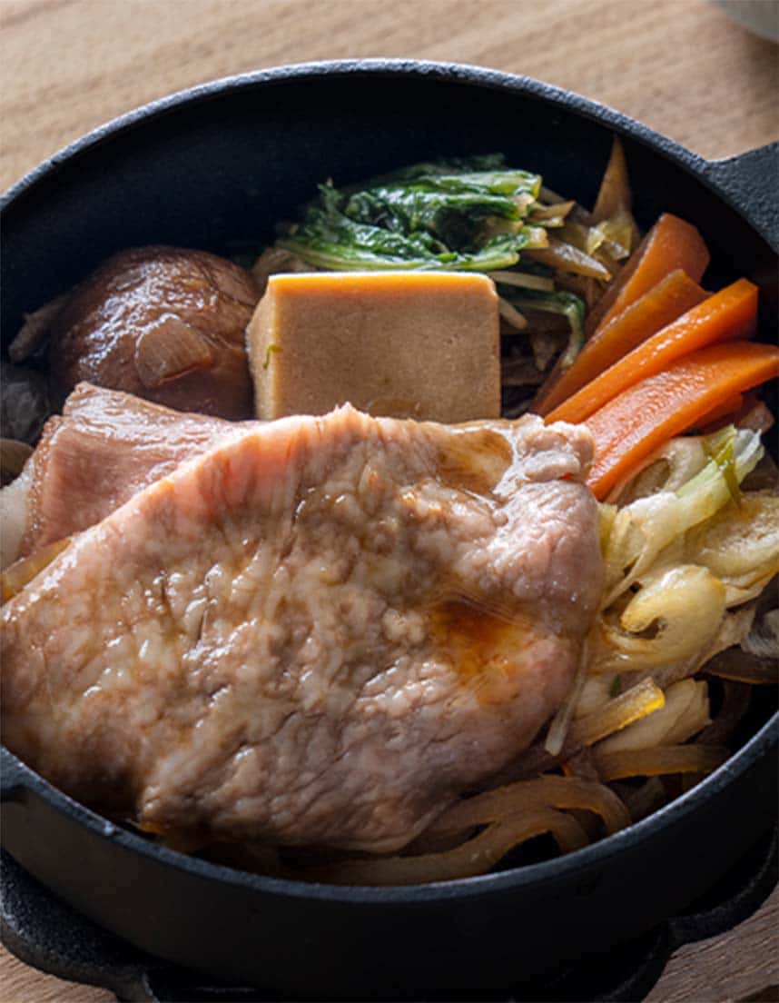 松阪牛5等級を使った特製牛すき焼き小鍋