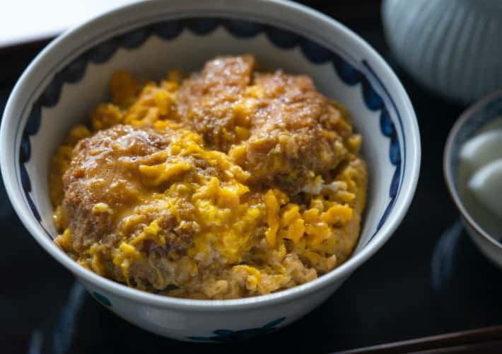 国産ヒレ肉の特製カツ丼の具