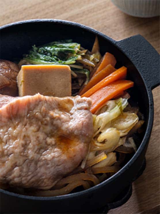 松阪牛5等級を使った特製牛すき焼き小鍋