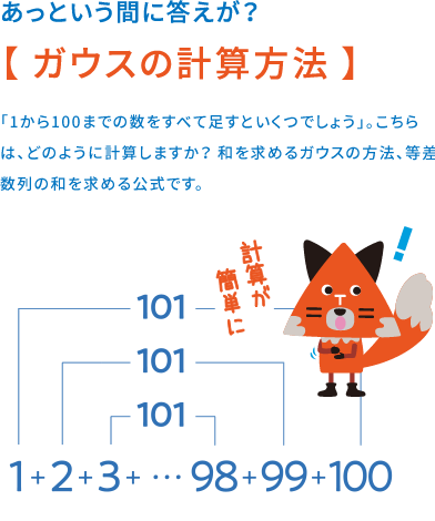 ガウスの計算方法