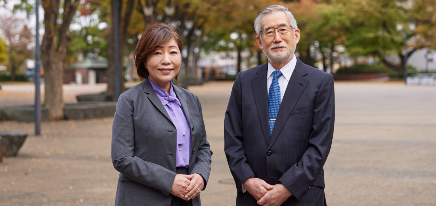 日本大学 理事長 林 真理子　日本大学 学長　酒井 健夫
