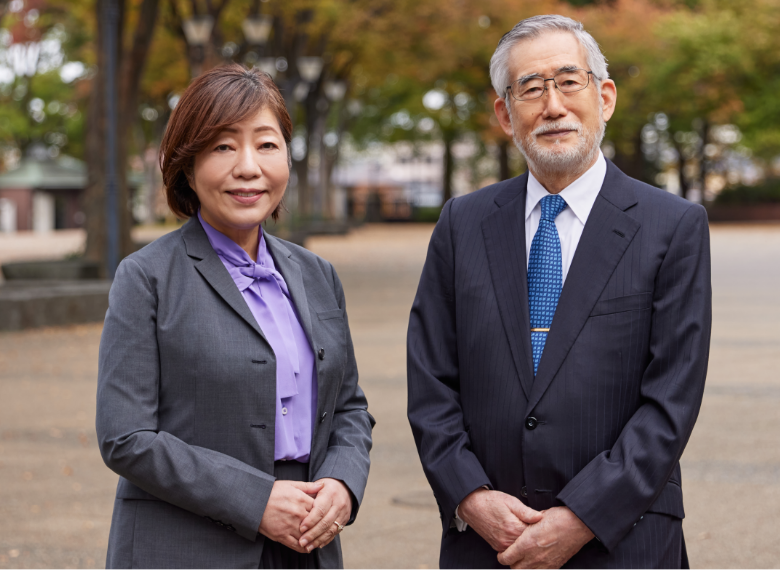 日本大学 理事長 林 真理子　日本大学 学長　酒井 健夫