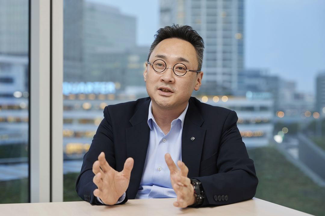 日産自動車日本マーケティング本部の柳信秀チーフマーケティングマネージャー