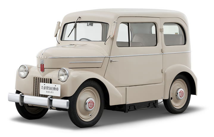 日産自動車が初めて電気自動車の可能性を示した「たま電気自動車」