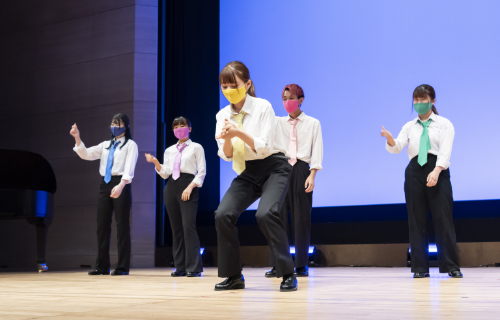 画像：朝日音楽大学・音楽学部体験フェア2021の様子1
