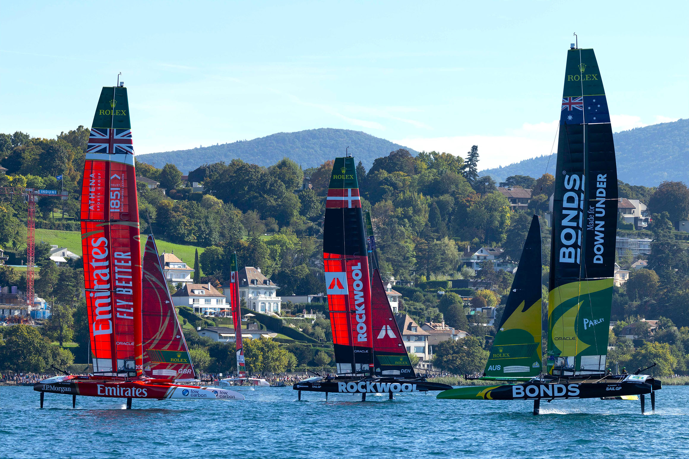 SailGPは徹底した環境保護活動で持続可能性を追求している©Rolex