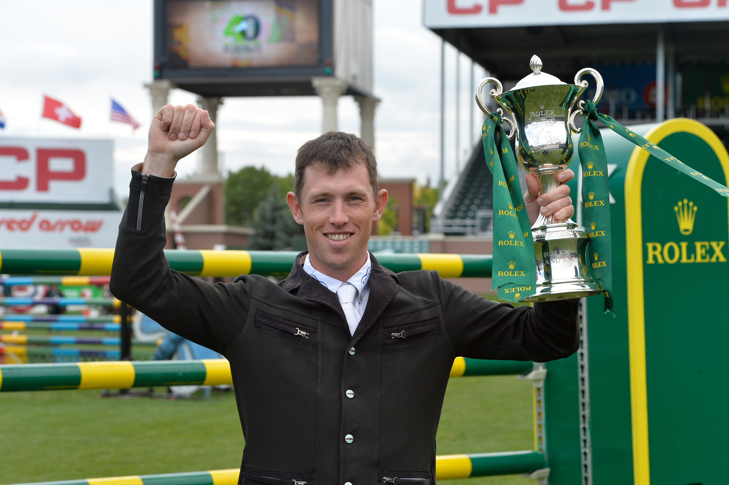 2015年、ロレックス障害馬術グランドスラムを世界で初めて達成した　© Rolex / Kit Houghton
