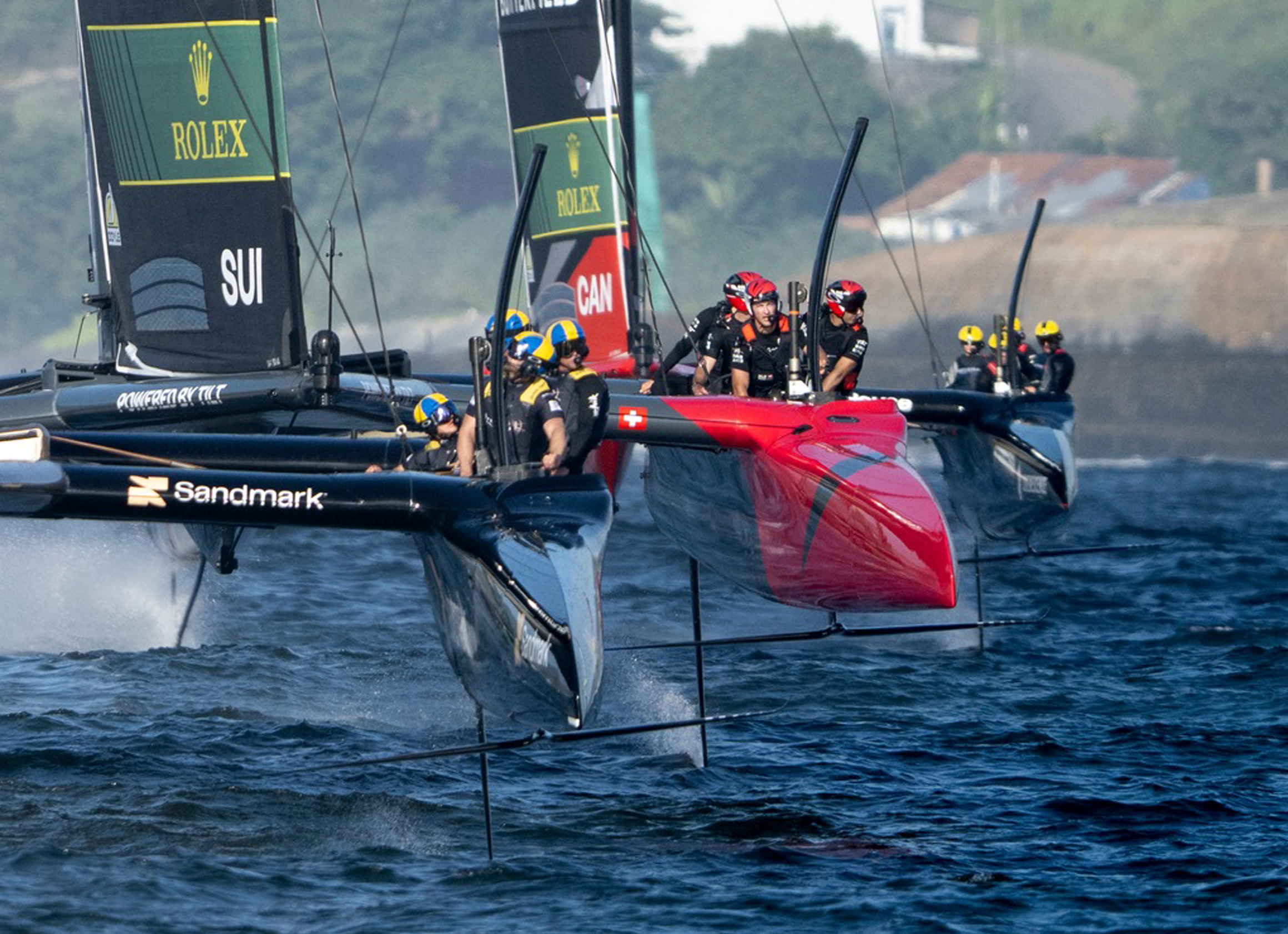 Rolex SailGP2026 リオデジャネイロ大会。勝利をつかむには、卓越した精度とゆるぎない忍耐力が欠かせない　© Rolex/Ricardo Pinto for SailGP