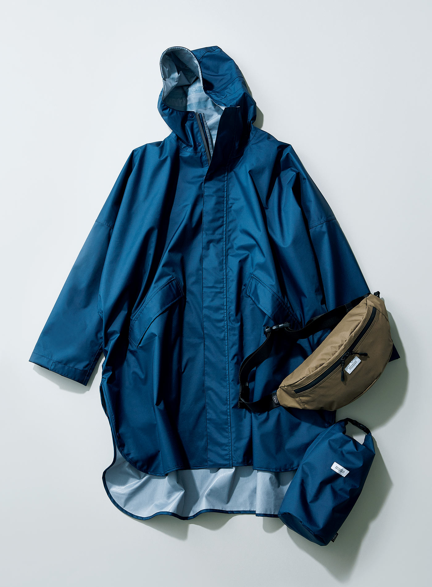 MACKINTOSH PHILOSOPHY レインポンチョ＆ボディバッグ - SANYO COLLECTION 2024 Summer
