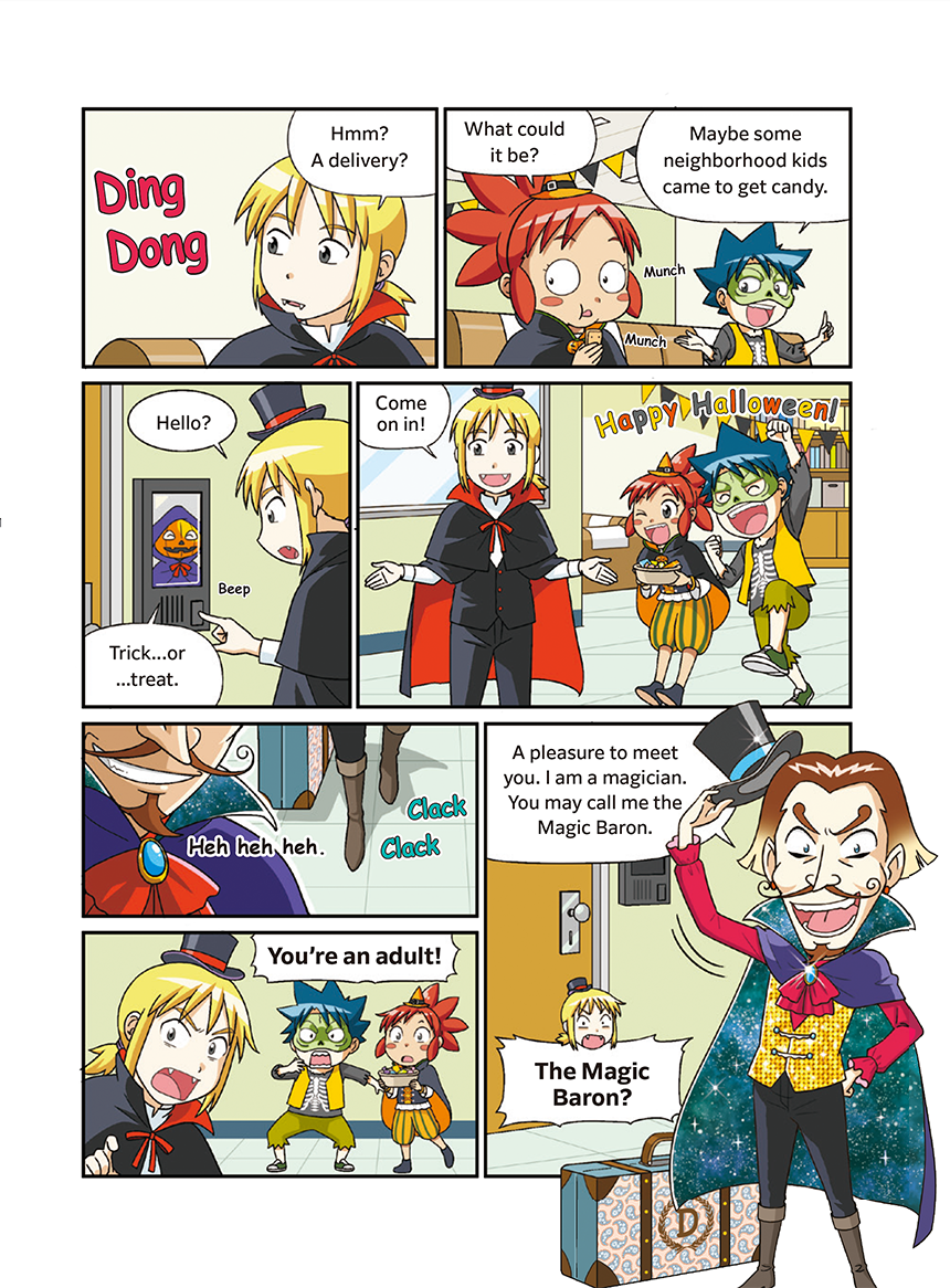 Comic first half 2
